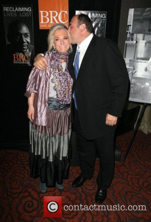 James Gandolfini - Sheila Nevins and James Gandolfini New York City ...