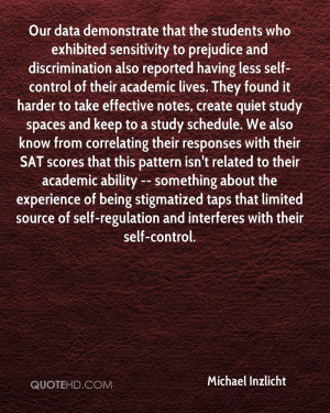 Our data demonstrate that the students who exhibited sensitivity to ...