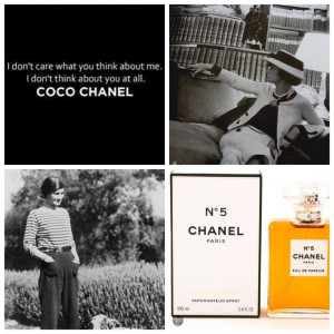 Happy birthday Coco Chanel ...thank you