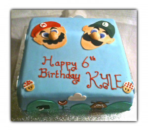 Mario And Luigi Cakes