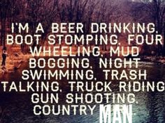 Thank God I'm a country boy