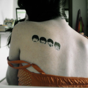 errrr uh... great beatles tattoo here :oP