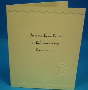 Mothers Day Sympathy Card / Bereaved Parent / Yellow. $2.50, via Etsy.