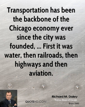 Transportation Has Been The Backbone Chicago Economy Ever Since