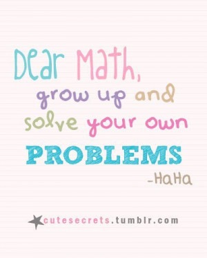 funny, math, quote, quotes, school, teenager