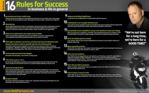 Bob Parsons 16 Rules