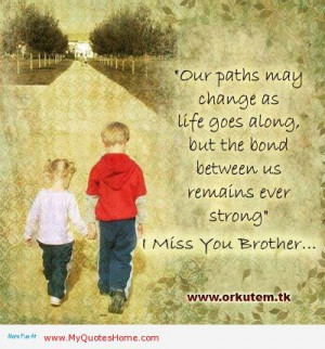 Brother Sister Bond Quotes