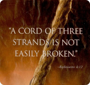 Cord of Three Strands: A Model for the Christian Marriage