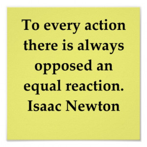 sir isaac newton quote print