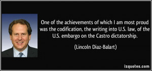 More Lincoln Diaz-Balart Quotes