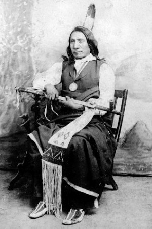 Red Cloud, fully Maȟpíya Lúta in Lakota