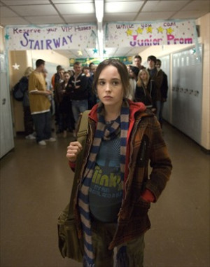 Cool teen... Ellen Page has been Oscar nominated for her role as smart ...