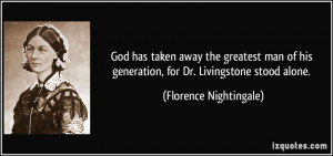 God has taken away the greatest man of his generation, for Dr ...