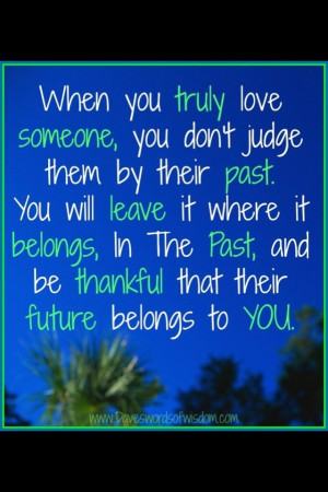 Leave it in the past!