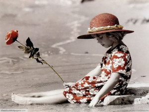 beach #girl on sand #lonely #girl