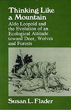 The cover of this book features a photo of Aldo Leopold, and mentions ...