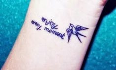 Cute: Cute Arm Quote Tattoos for Girls - Bird Small Arm Quote Tattoos ...