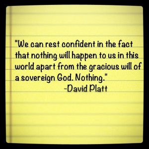 David Platt quote from 'Radical'