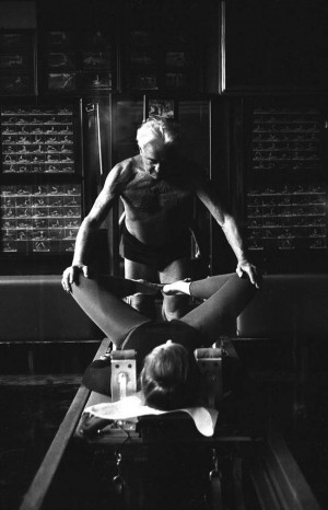 joseph pilates com aluna reformer