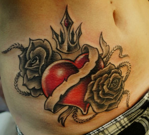 Heart Tattoos With Names Heart