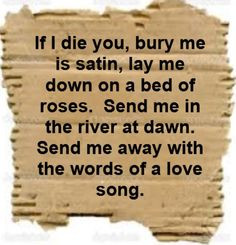The Band Perry- If I Die Young - song lyrics, song quotes, songs ...