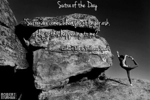 ... , why is this happening to me?” -Eckhart Tolle in Stillness Speaks