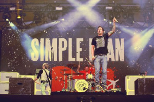 band, concert, music, simple plan