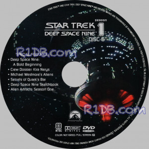 star trek deep space nine season seven dvd label