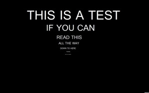 ... Lessons: This Is Atest If You Can Read This You Are A Great Funny Guy