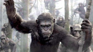 Dawn of the Planet of the Apes Quotes - 'Apes together strong!'