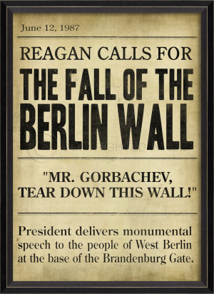 ... is possible, even in Alberta: Lessons from the Fall of the Berlin Wall