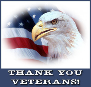To All Veterans. My thanks to you today and every day. You know who ...