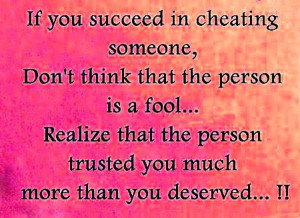 QUOTES ON CHEATING
