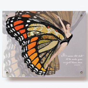 It's Never Too Late Floating Frame Art art with by daartshop, $48.00