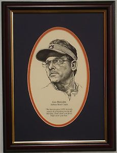 AUBURN-Tigers-football-Coach-Gus-Malzahn-framed-quote