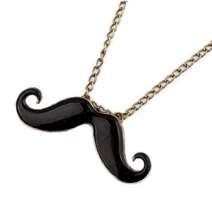 Mustache Necklace Fashion...