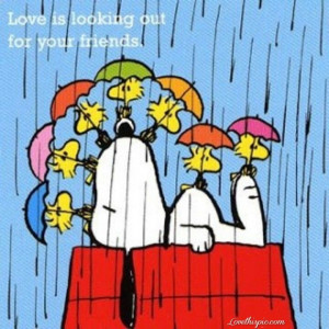 ... quote rain snoopy friendship quote friendship quotes friends quote