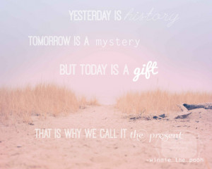 Inspirational Quote Winnie the Pooh Photo. Inspirational quote beach ...