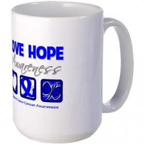 Colon Cancer LoveHope Mug $18