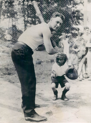 Lou Gehrig Plays Sandlot Baseball 1927