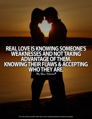 Amazing Love Quotes - Real love is knowing