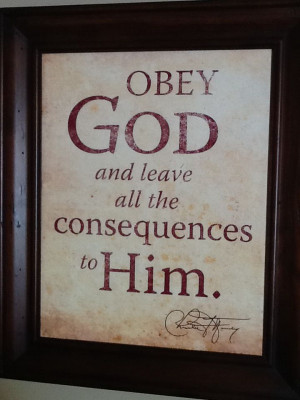 My favorite quote by Charles Stanley; words to live by.