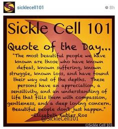 Sickle Cell Anemia.....