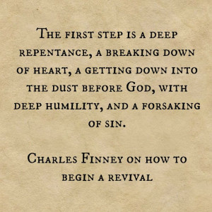 Charles Finney Quotes Revival quote / charles finney