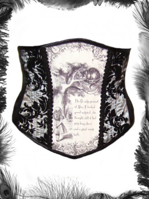Alice in Wonderland Corset
