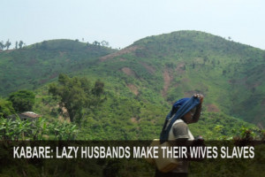 Lazy husbands make their wives slaves