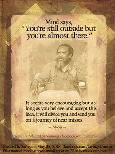 Inspirational & Motivational Quotes about Mooji. Check this out on ...