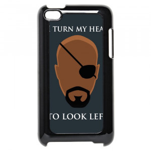 Avengers Nick Fury Funny Quotes iPod Touch 4 Case