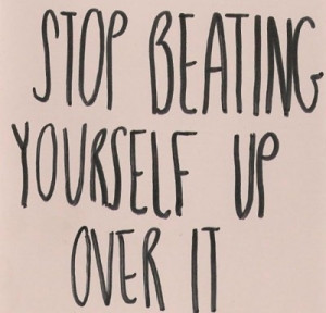 give yourself a break :)