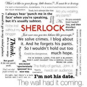 Sherlock quotes